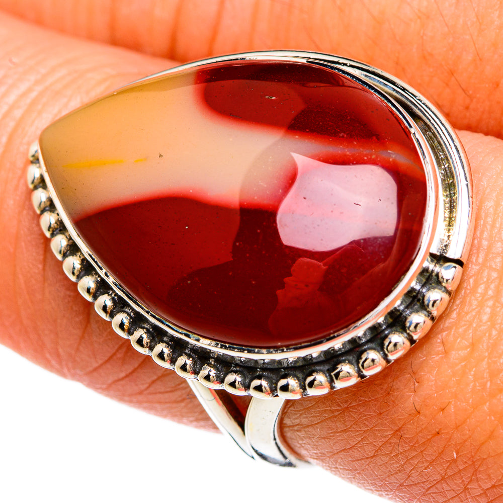 Mookaite Rings handcrafted by Anasilvercos - RING81416
