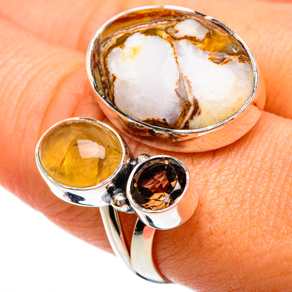 Wild Horse Jasper Rings handcrafted by Anasilvercos - RING81551