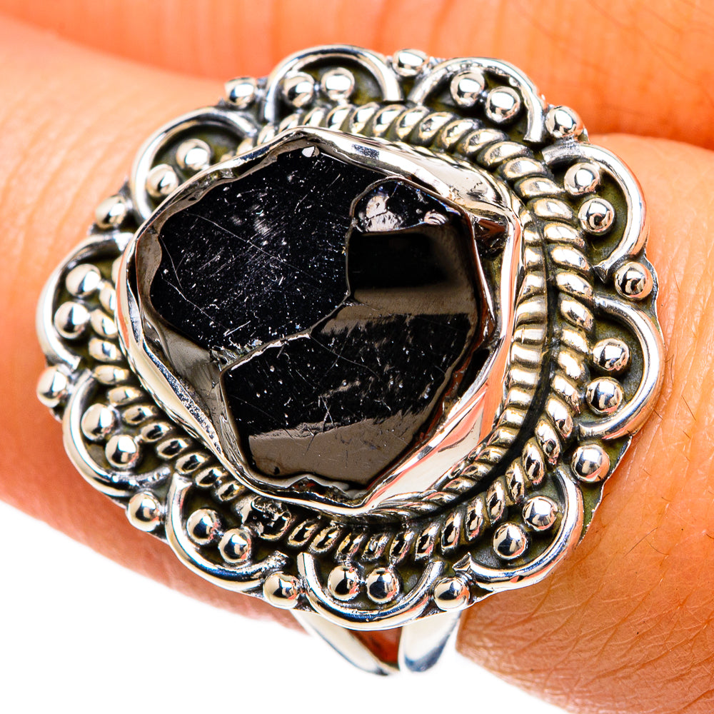 Shungite Rings handcrafted by Anasilvercos - RING81563