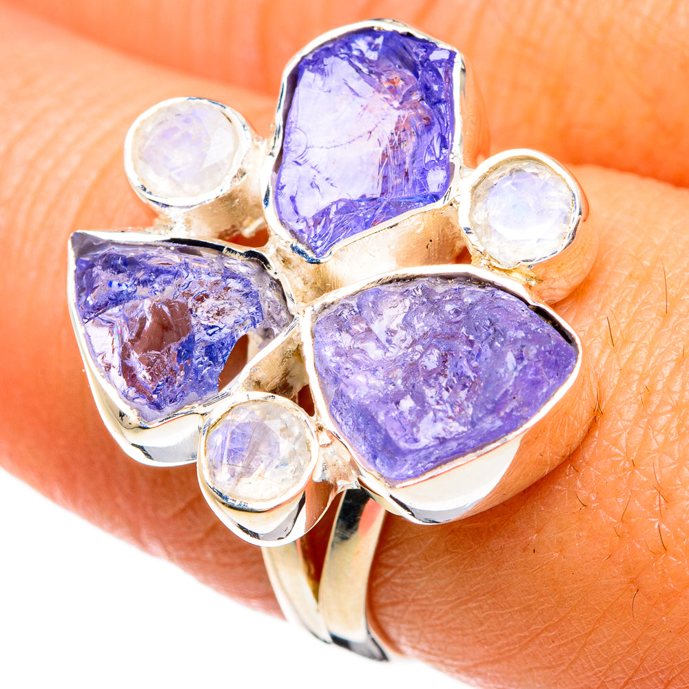 Tanzanite Rings handcrafted by Anasilvercos - RING81591