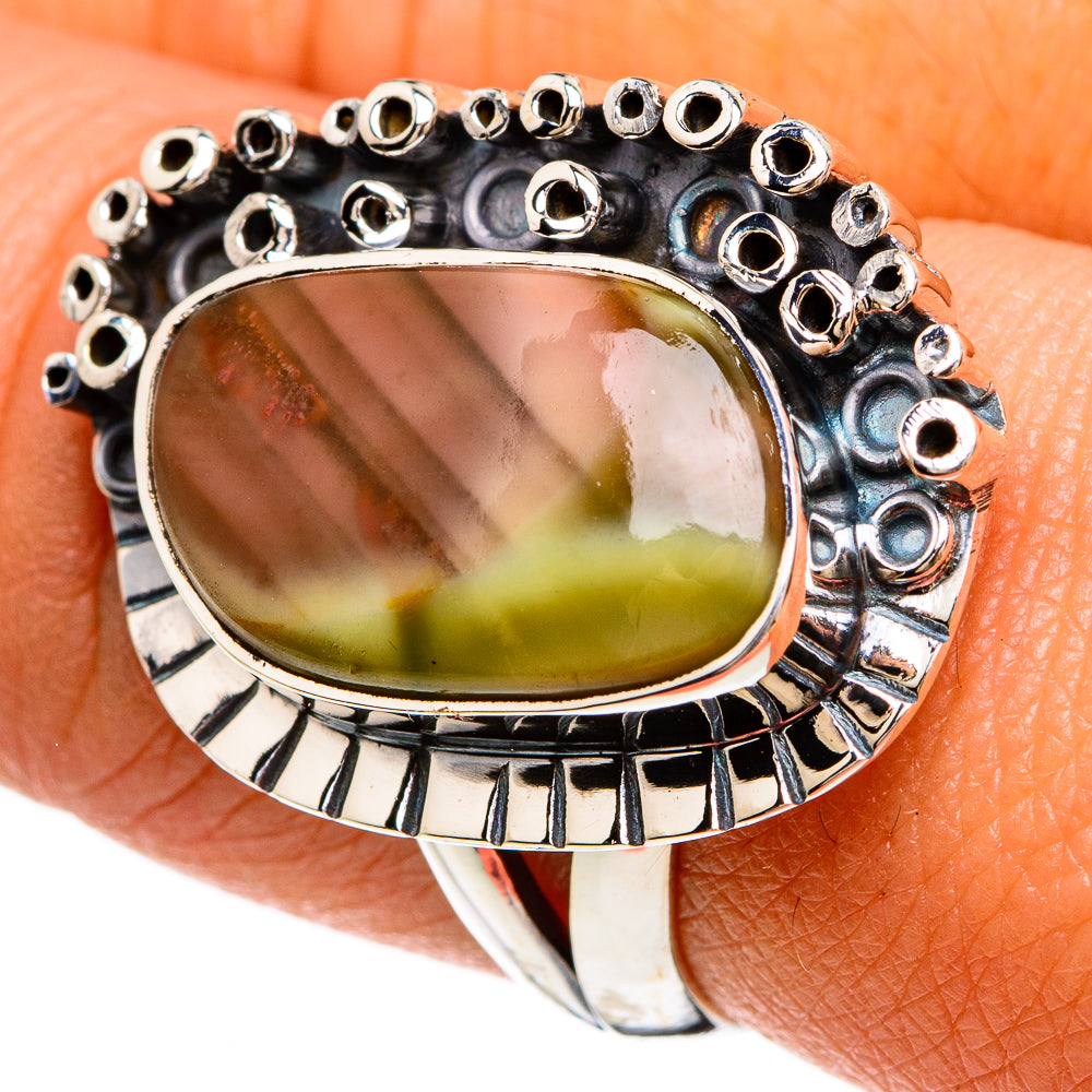 Willow Creek Jasper Rings handcrafted by Anasilvercos - RING81615
