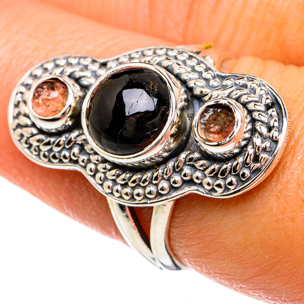 Black Onyx Rings handcrafted by Anasilvercos - RING81624