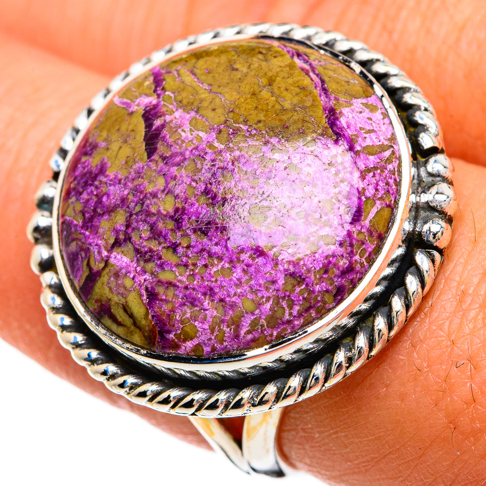 Sugilite Rings handcrafted by Anasilvercos - RING81681