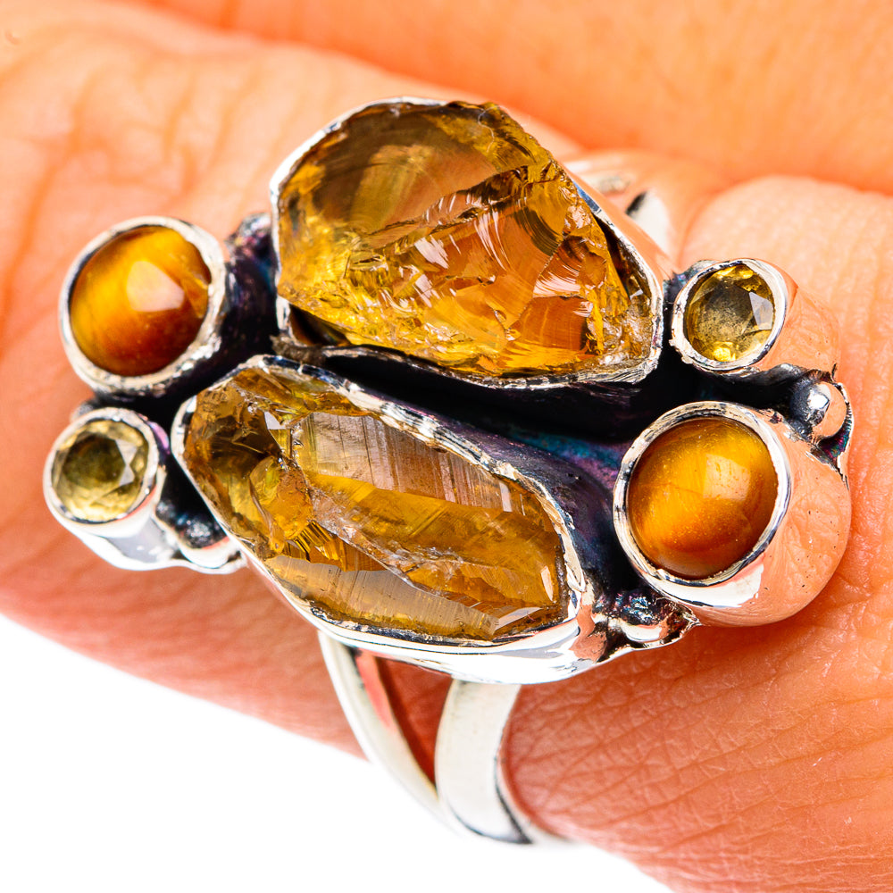Citrine Rings handcrafted by Anasilvercos - RING81785