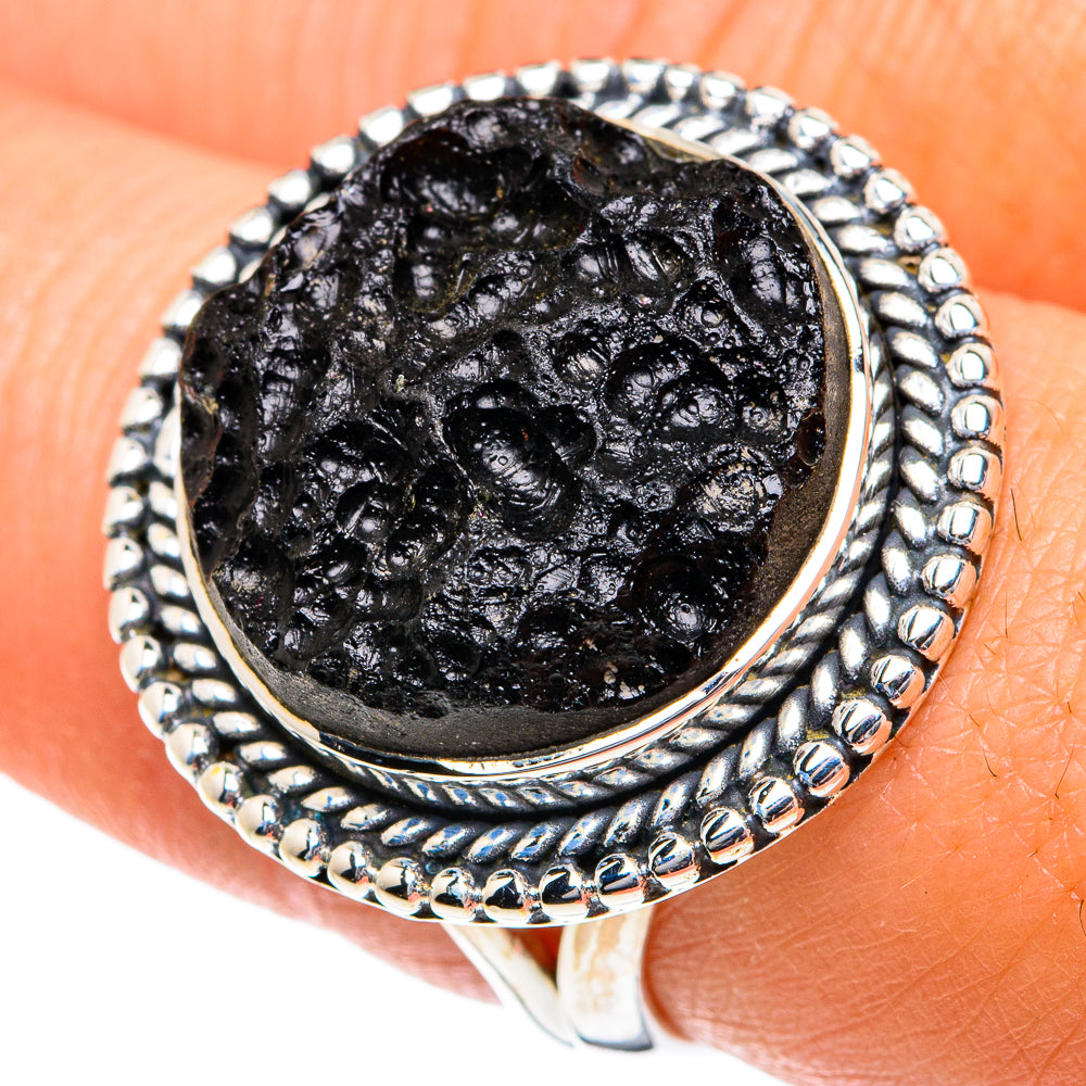 Tektite Rings handcrafted by Anasilvercos - RING81866