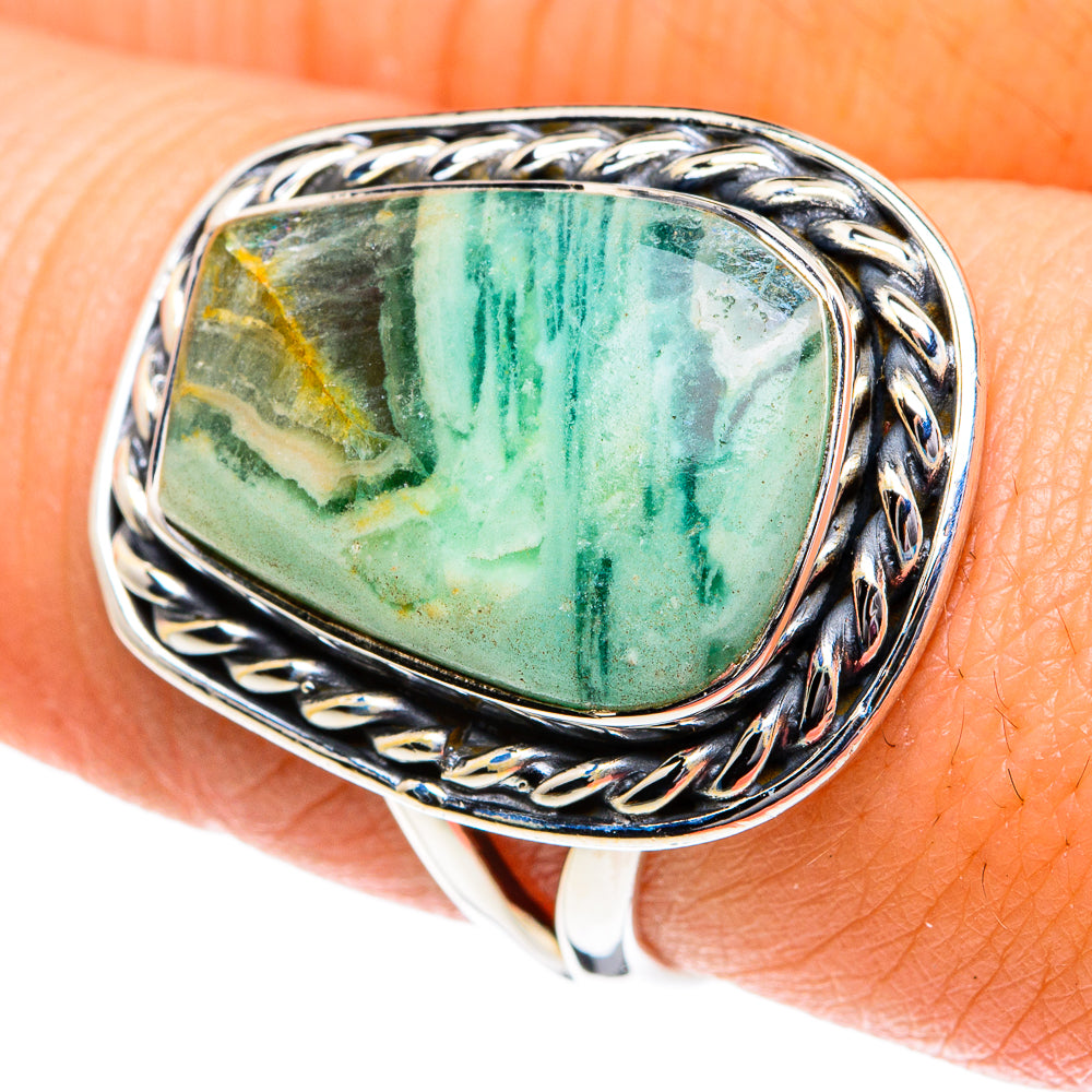 Ocean Jasper Rings handcrafted by Anasilvercos - RING81890
