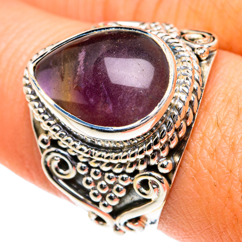 Amethyst Rings handcrafted by Anasilvercos - RING81932