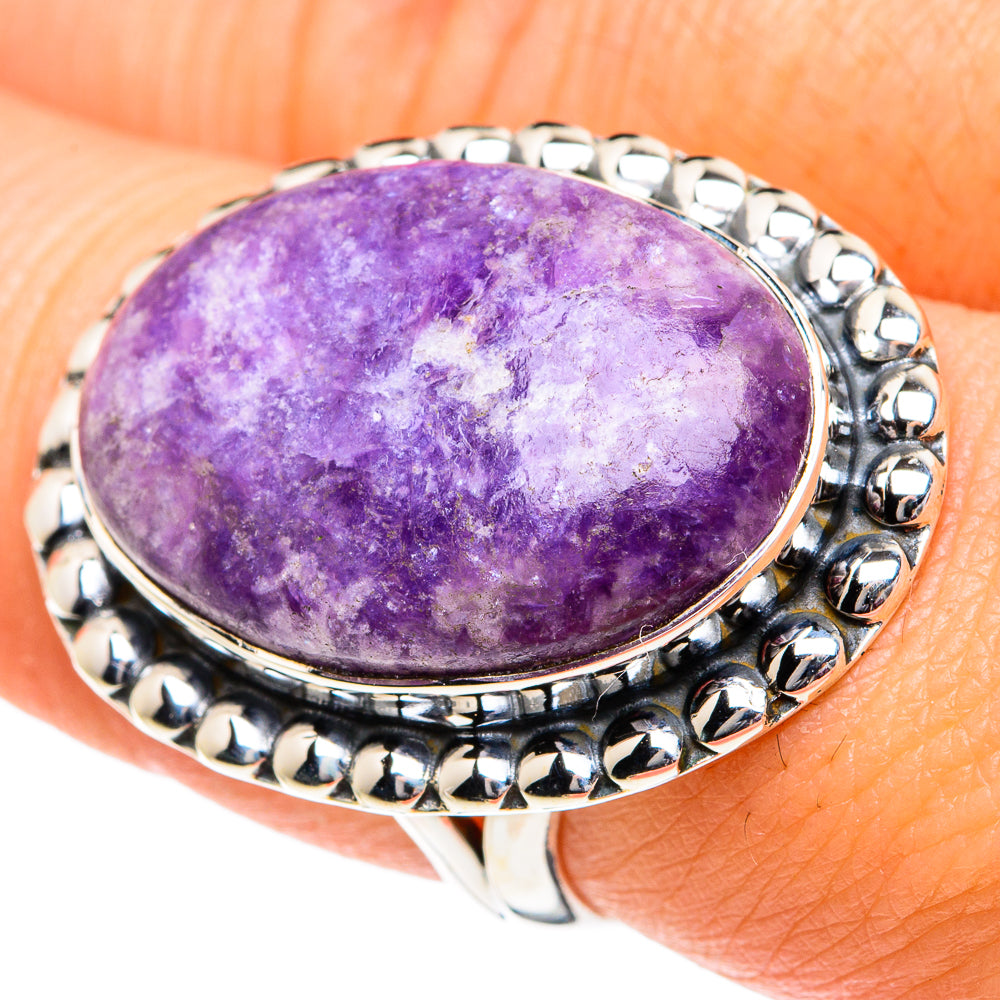 Charoite Rings handcrafted by Anasilvercos - RING81966