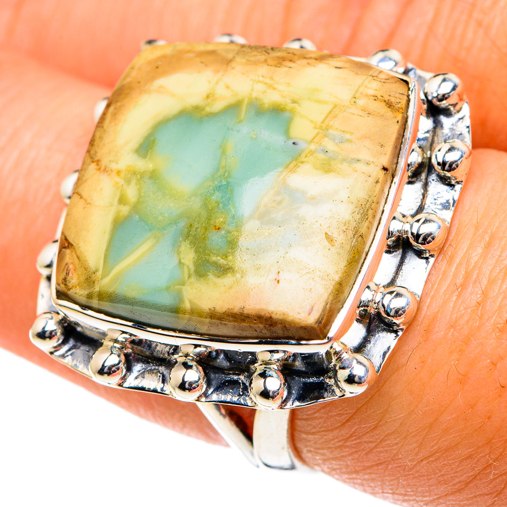 Willow Creek Jasper Rings handcrafted by Anasilvercos - RING81979