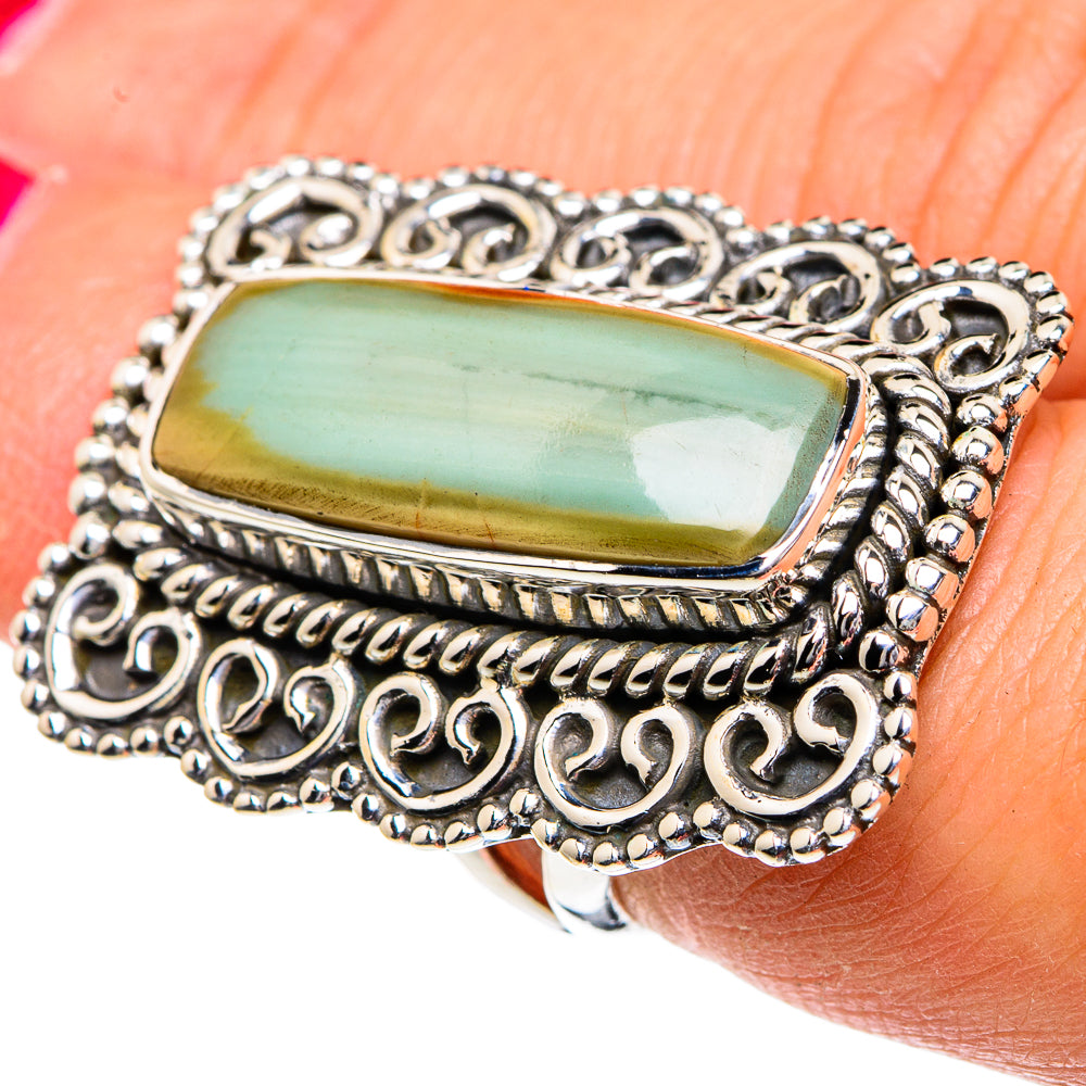 Willow Creek Jasper Rings handcrafted by Anasilvercos - RING81999