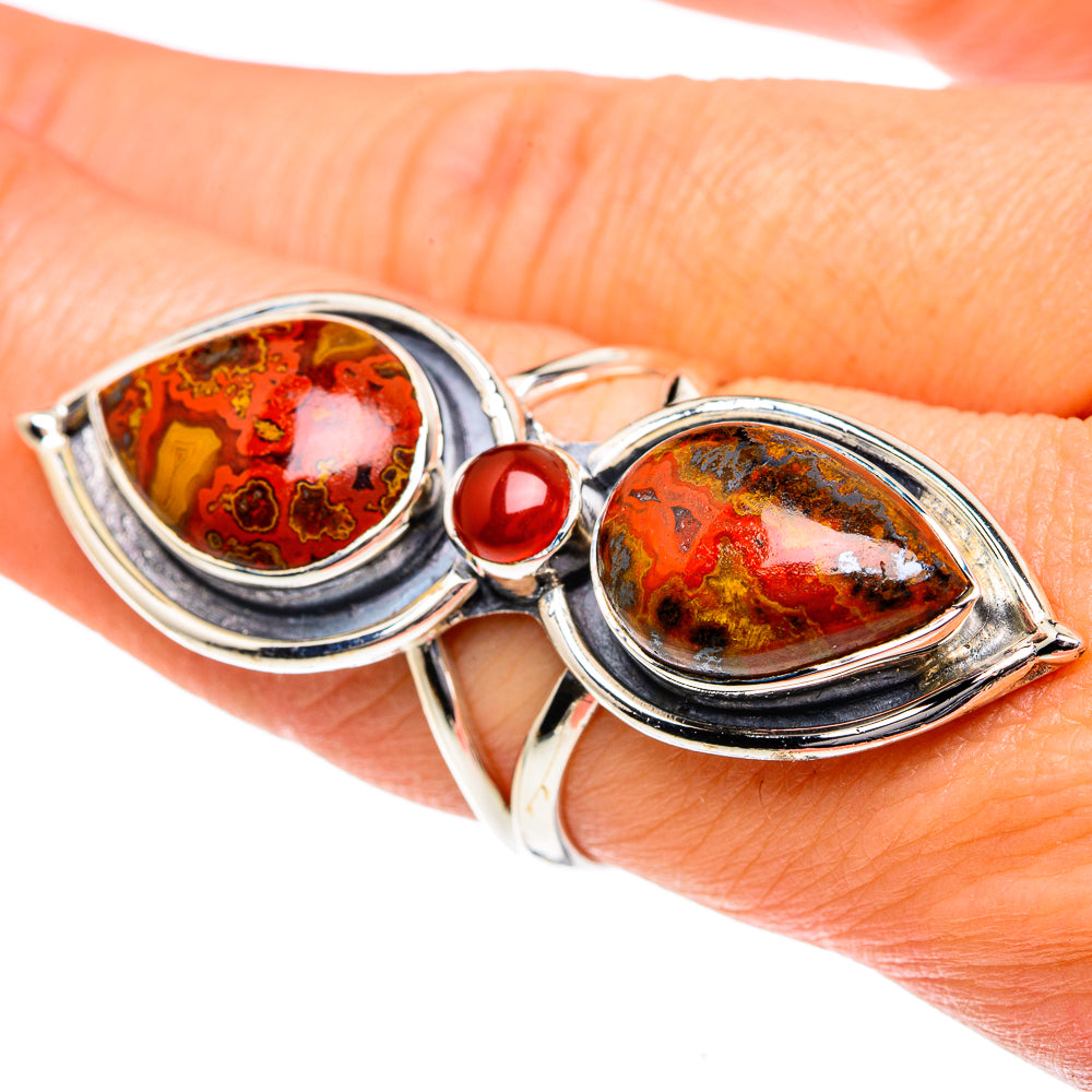 Moroccan Agate Rings handcrafted by Anasilvercos - RING82006