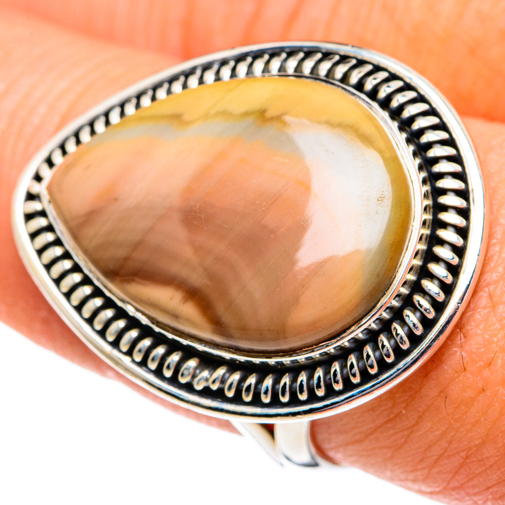 Willow Creek Jasper Rings handcrafted by Anasilvercos - RING82008