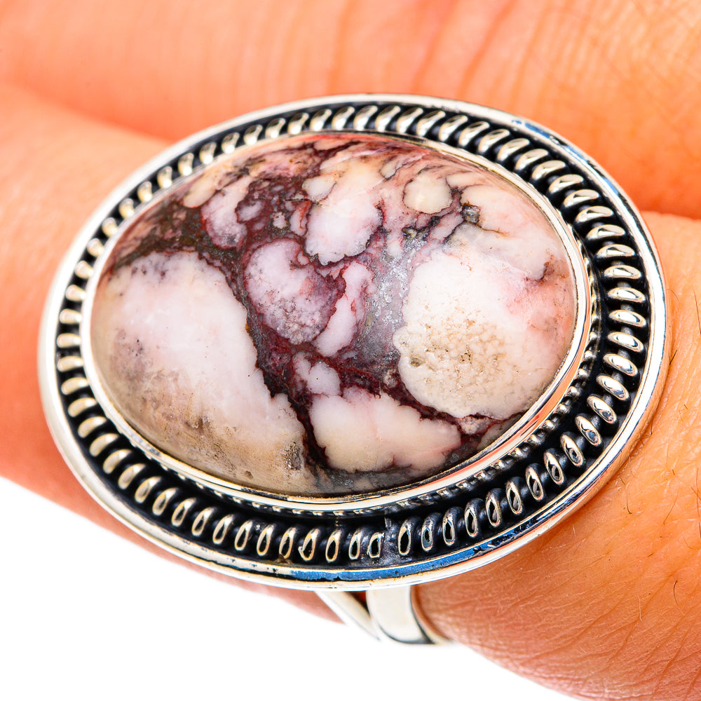 Wild Horse Jasper Rings handcrafted by Anasilvercos - RING82039