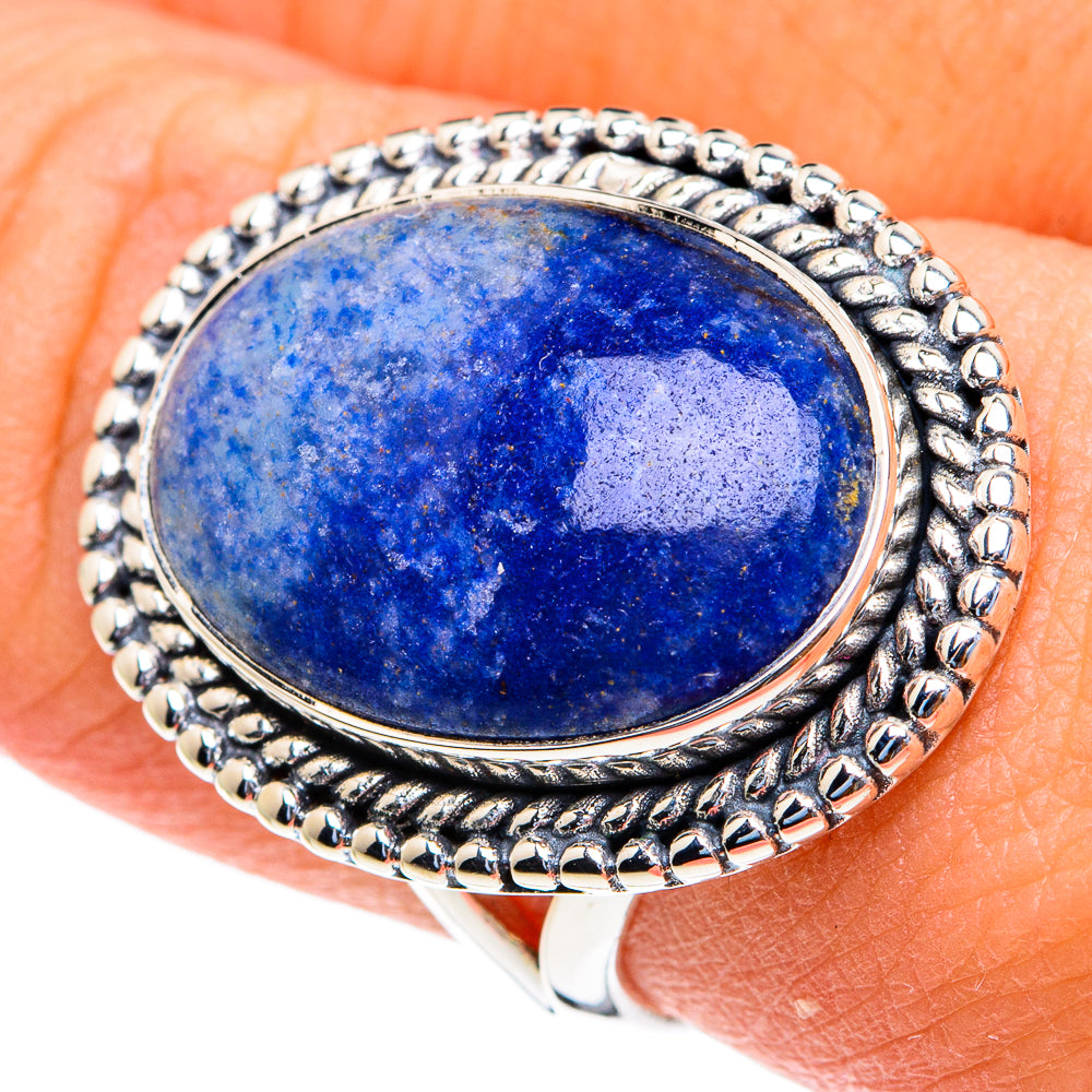 Sodalite Rings handcrafted by Anasilvercos - RING82072