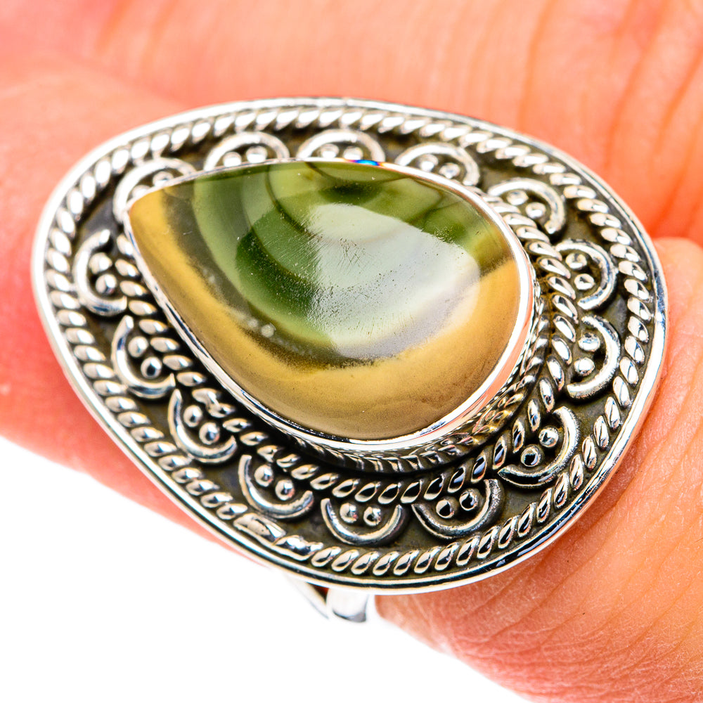 Willow Creek Jasper Rings handcrafted by Anasilvercos - RING82077