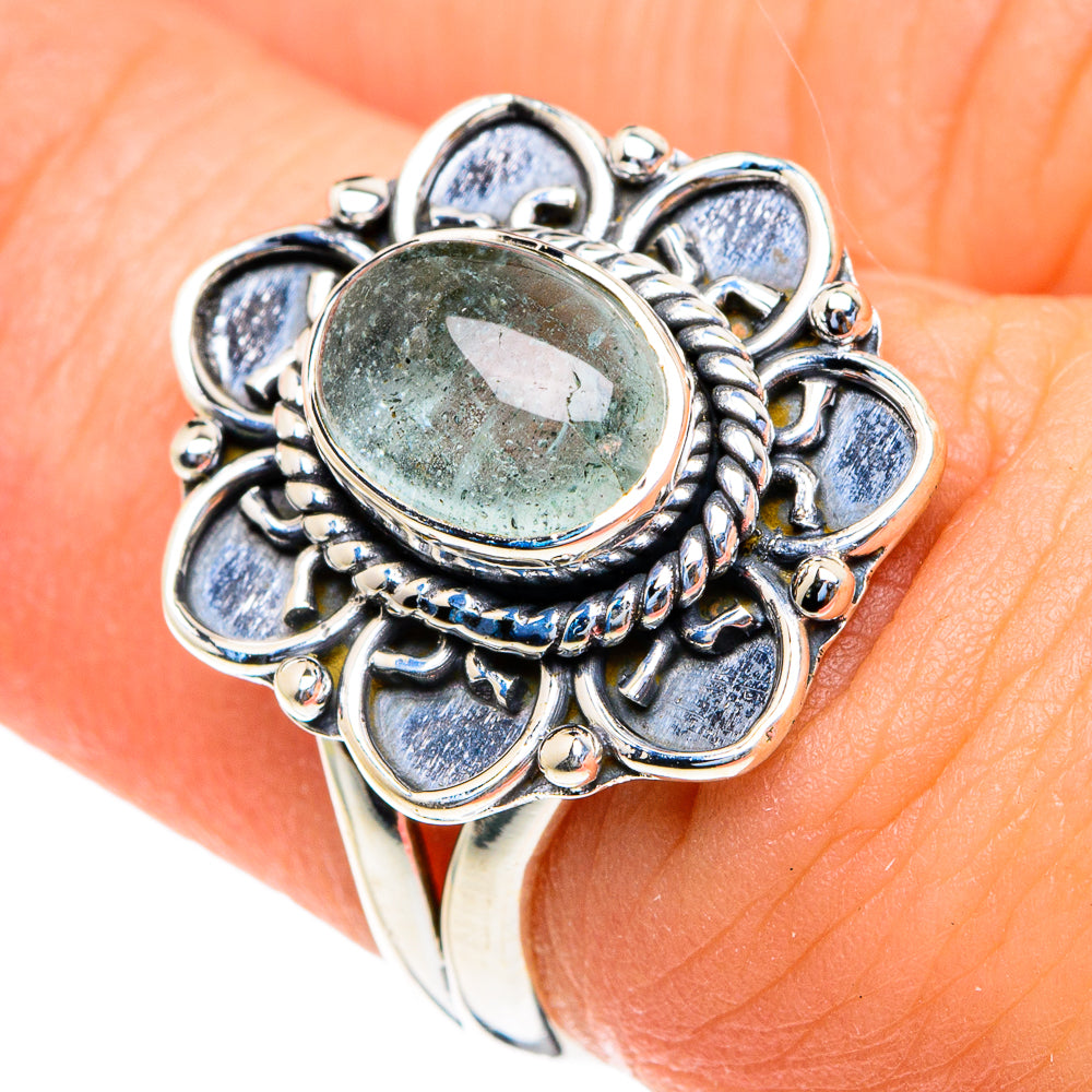 Aquamarine Rings handcrafted by Anasilvercos - RING82146