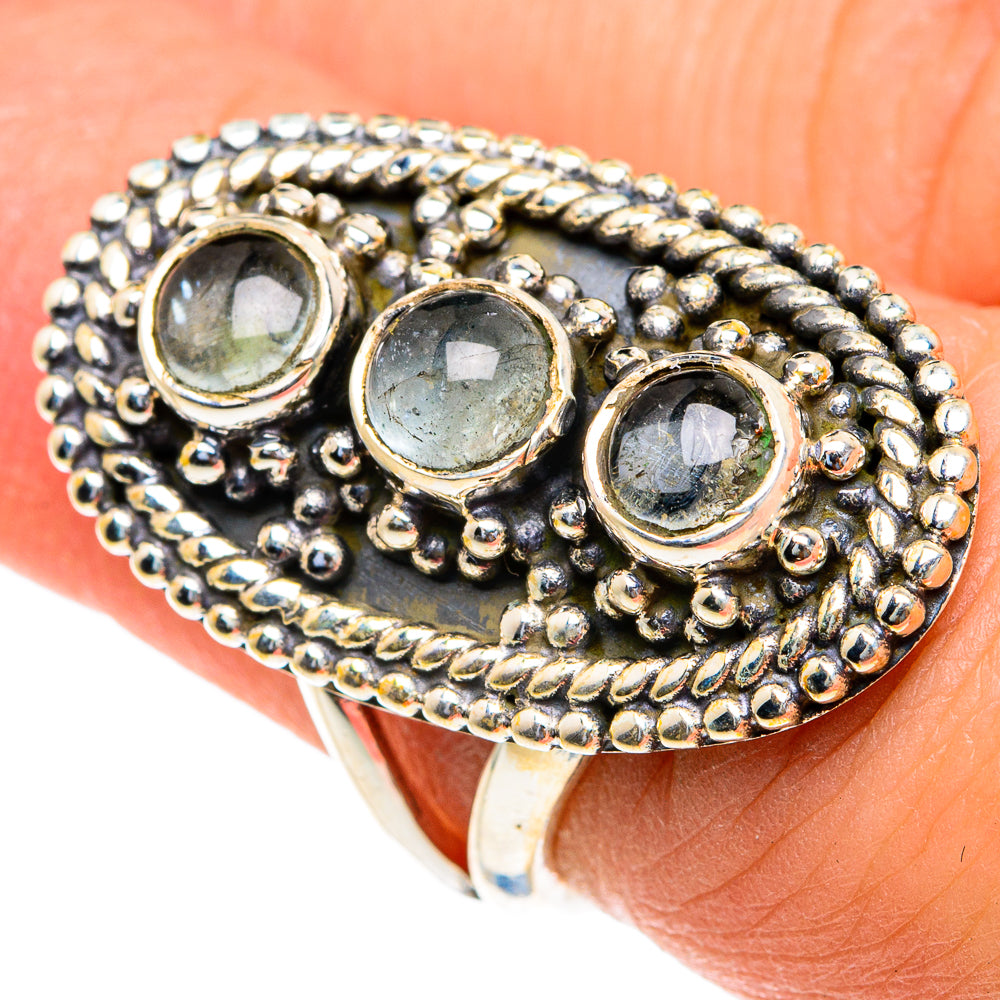 Aquamarine Rings handcrafted by Anasilvercos - RING82182