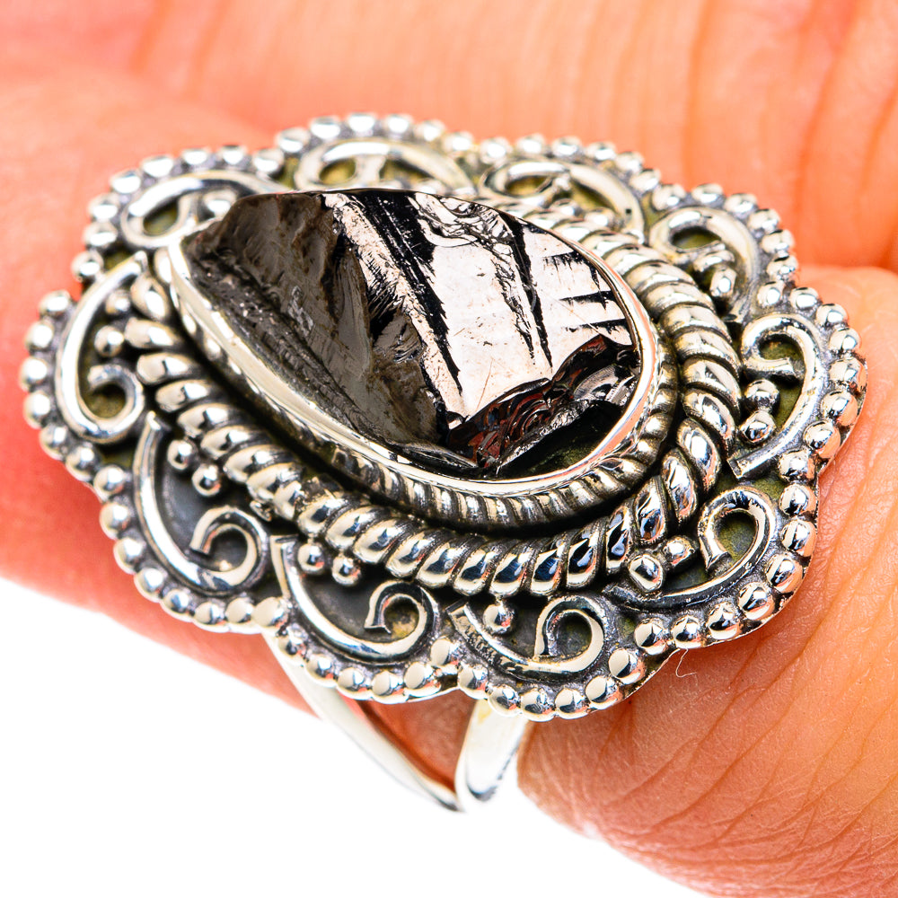 Shungite Rings handcrafted by Anasilvercos - RING82217
