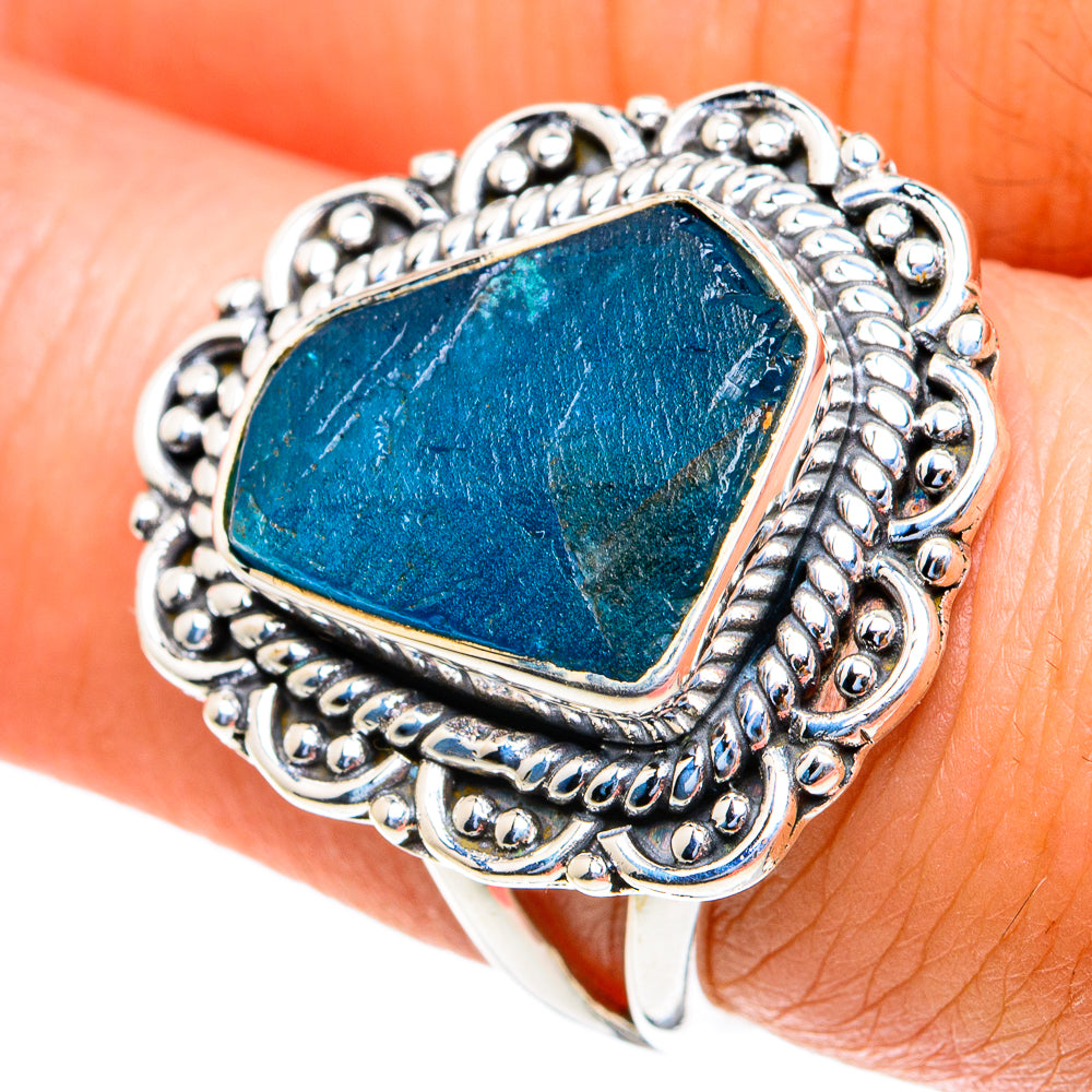 Apatite Rings handcrafted by Anasilvercos - RING82234