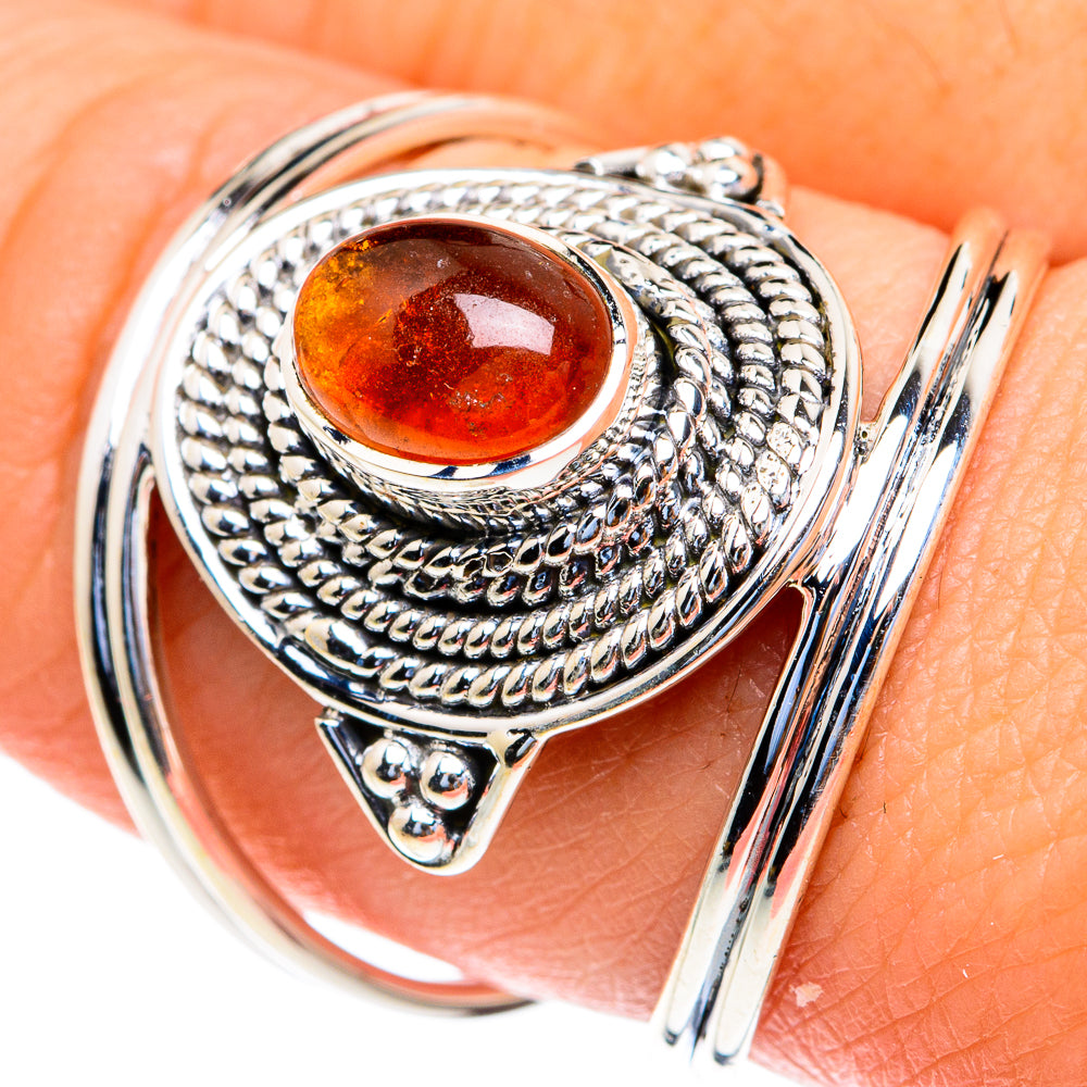 Carnelian Rings handcrafted by Anasilvercos - RING82246