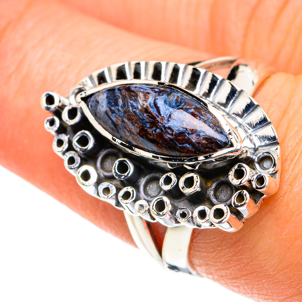 Pietersite Rings handcrafted by Anasilvercos - RING82253