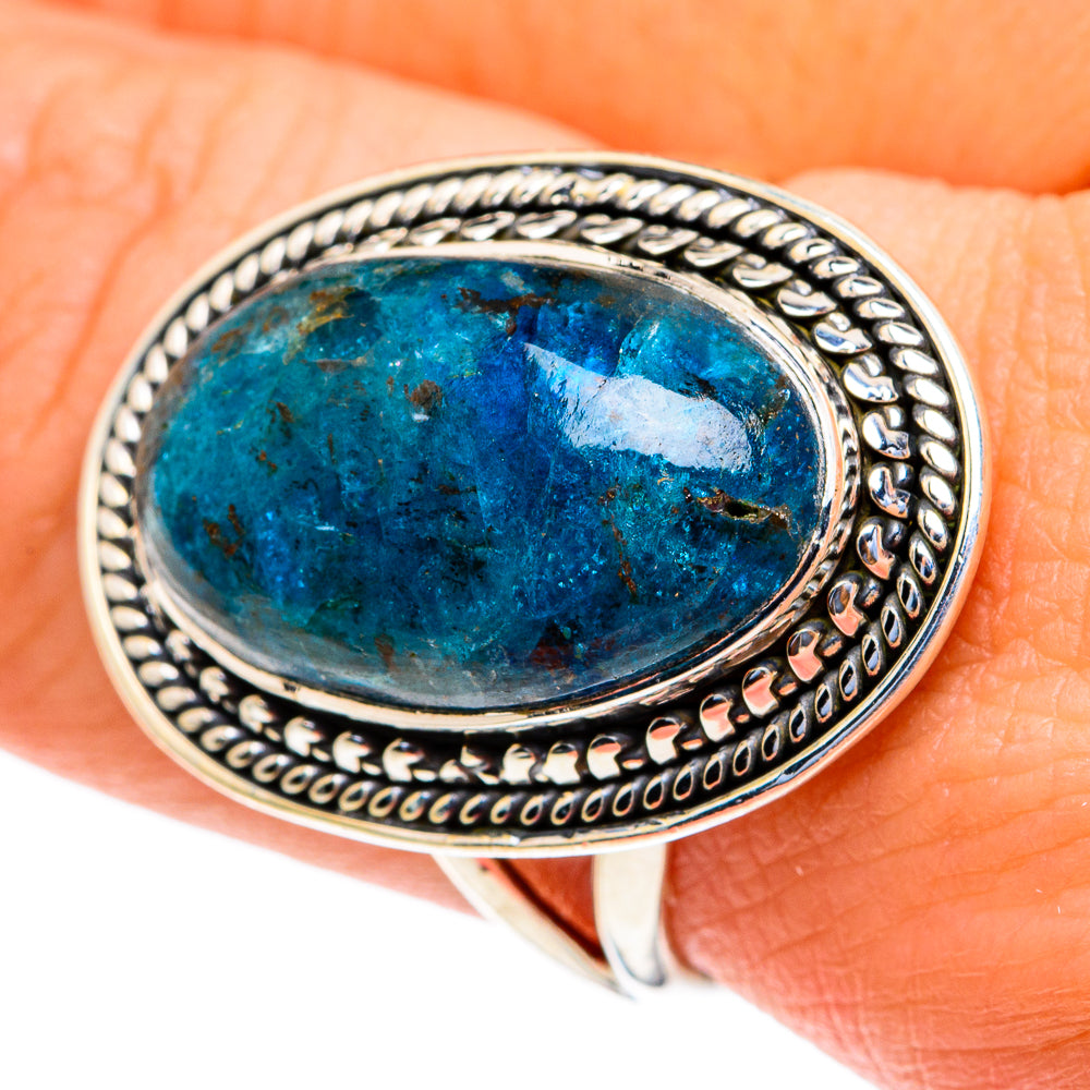 Apatite Rings handcrafted by Anasilvercos - RING82268