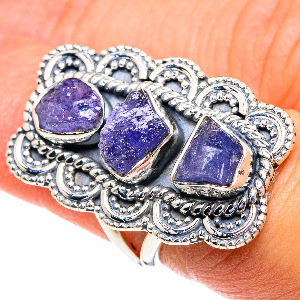Tanzanite Rings handcrafted by Anasilvercos - RING82341