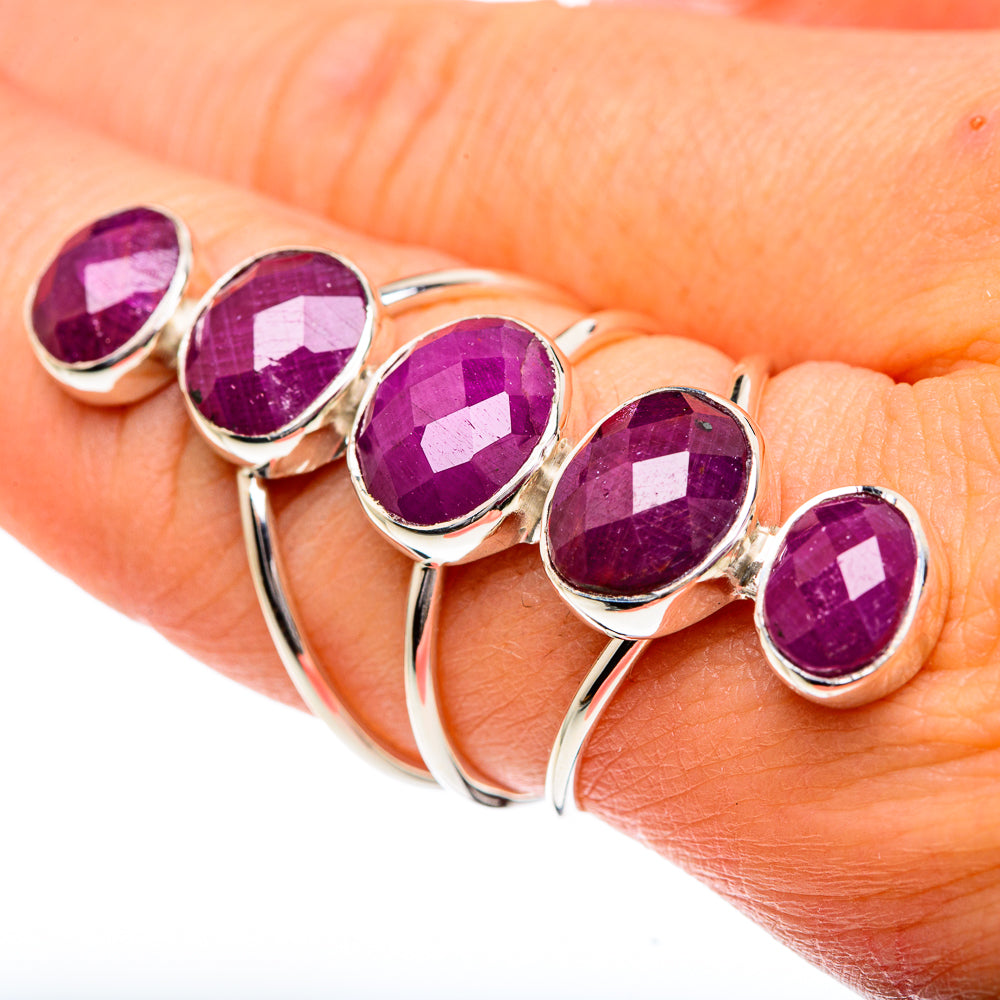 Pink Tourmaline Rings handcrafted by Anasilvercos - RING82403