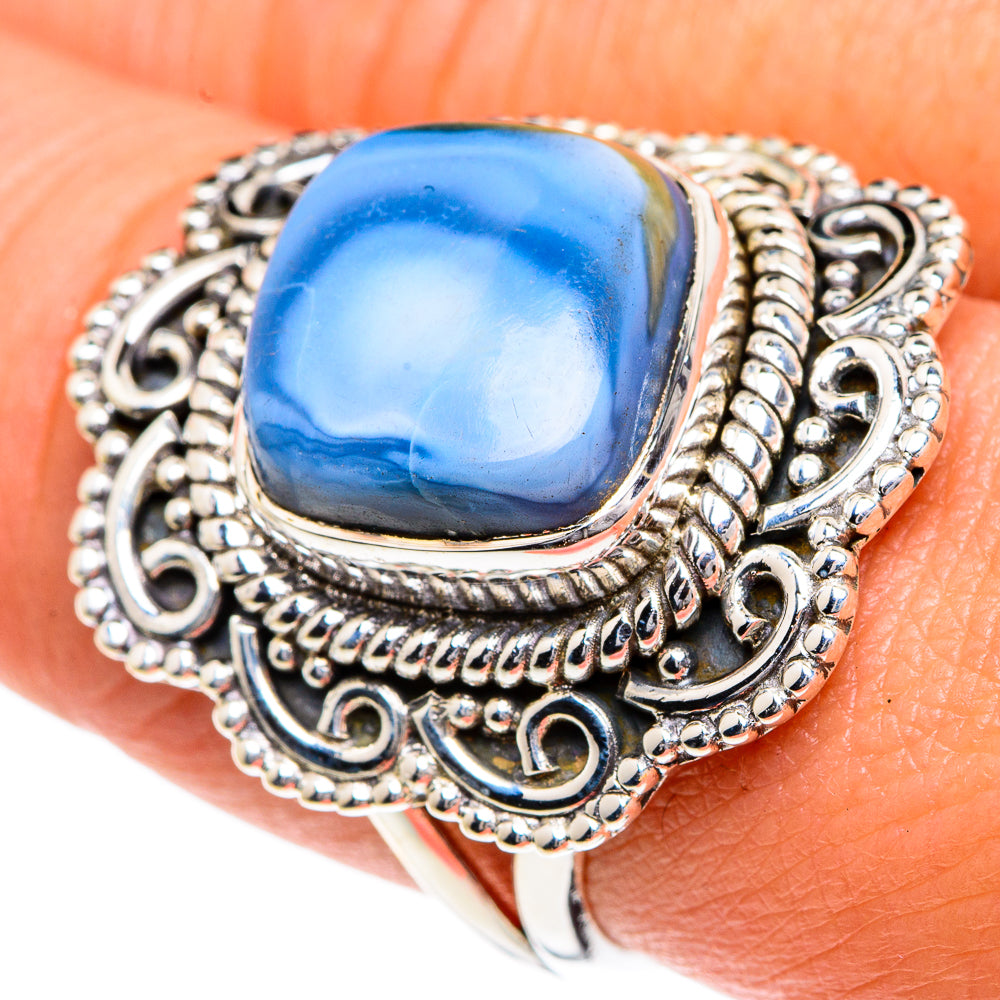 Owyhee Opal Rings handcrafted by Anasilvercos - RING82501