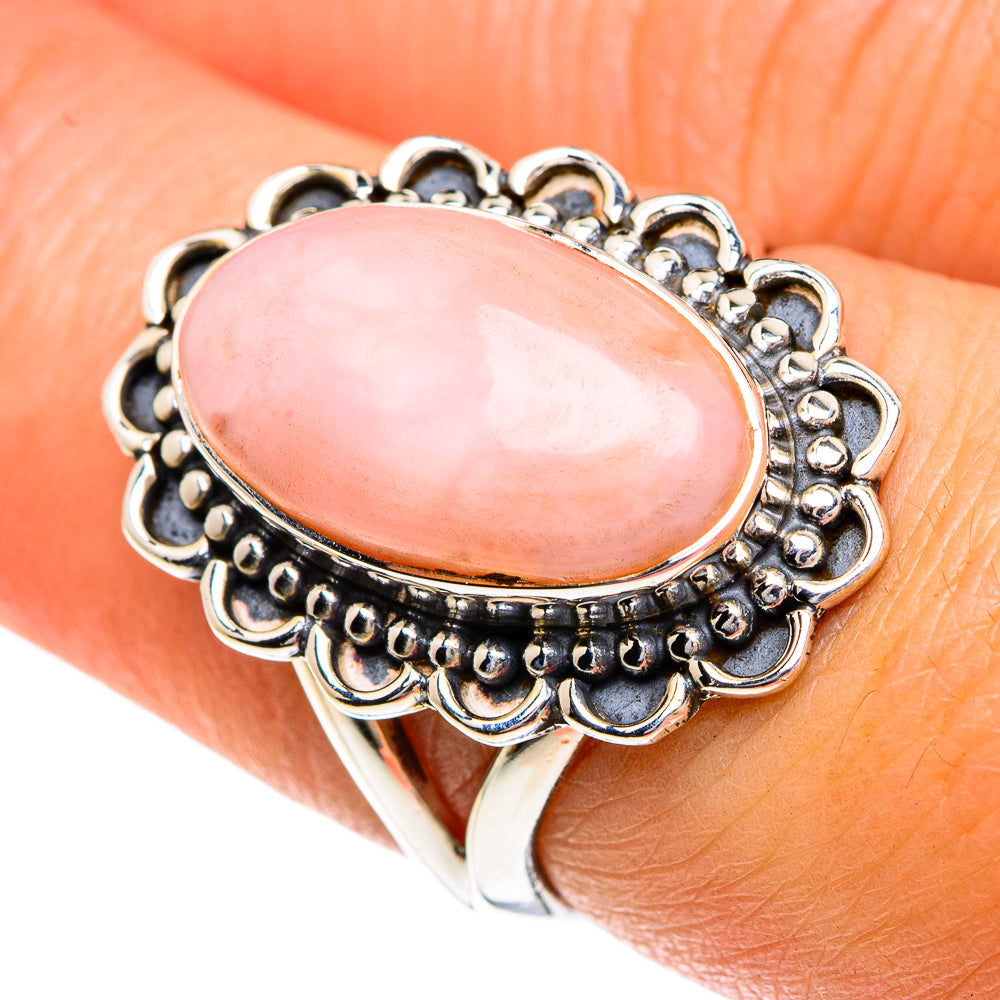 Scolecite Rings handcrafted by Anasilvercos - RING82622
