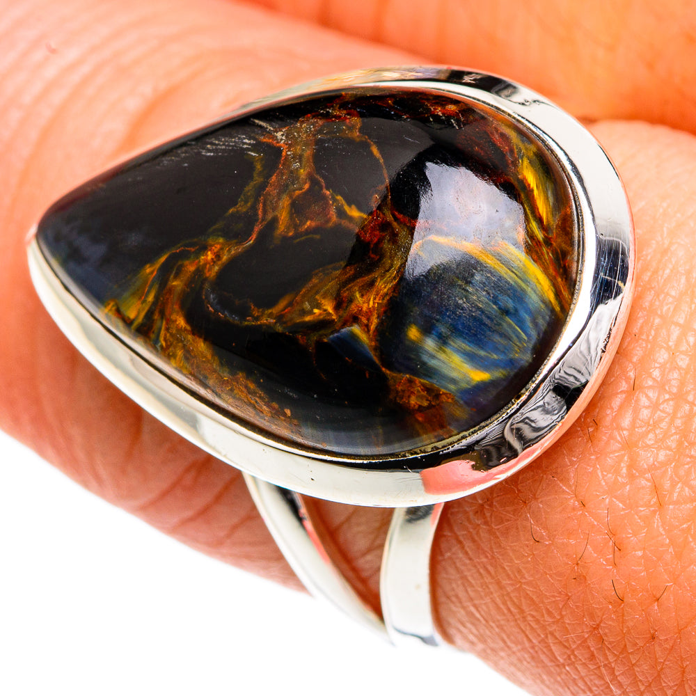 Pietersite Rings handcrafted by Anasilvercos - RING82625