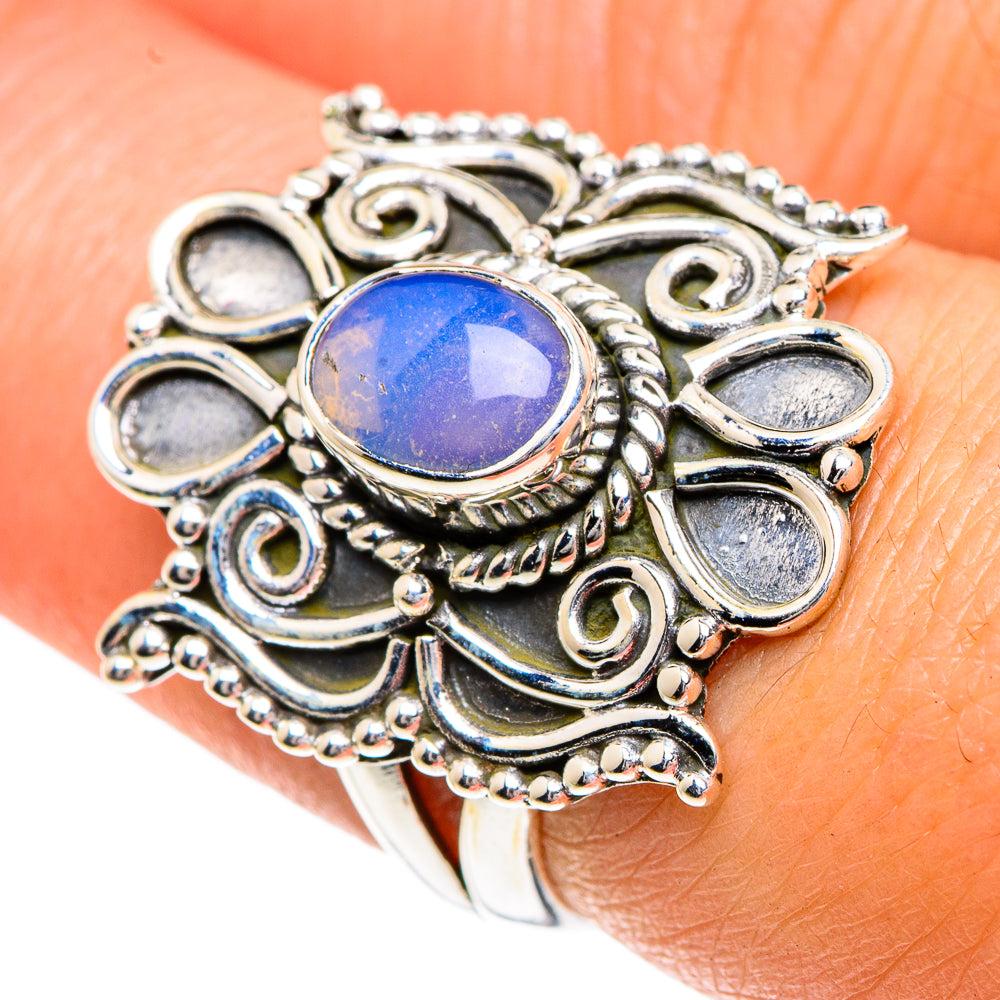 Ethiopian Opal Rings handcrafted by Anasilvercos - RING82633
