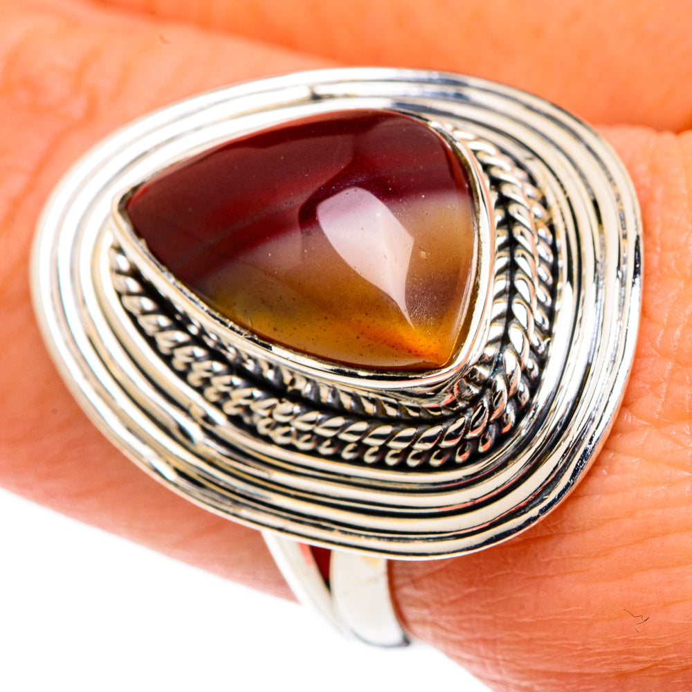 Mookaite Rings handcrafted by Anasilvercos - RING82647
