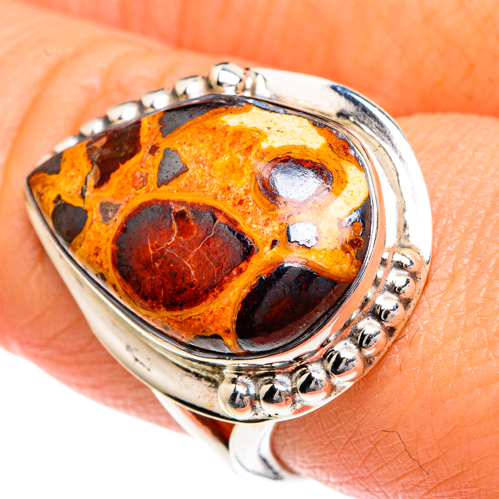 Bauxite Rings handcrafted by Anasilvercos - RING82650