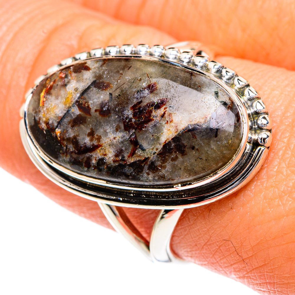Astrophyllite Rings handcrafted by Anasilvercos - RING82651