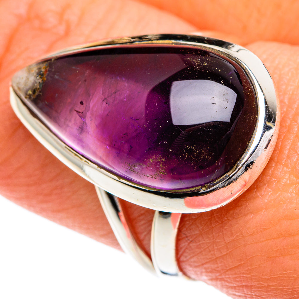 Amethyst Rings handcrafted by Anasilvercos - RING82655
