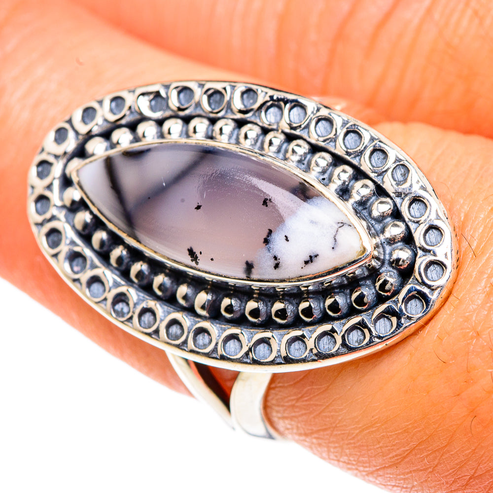 Dendritic Opal Rings handcrafted by Anasilvercos - RING82660