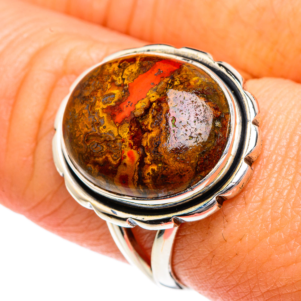 Moroccan Agate Rings handcrafted by Anasilvercos - RING82713