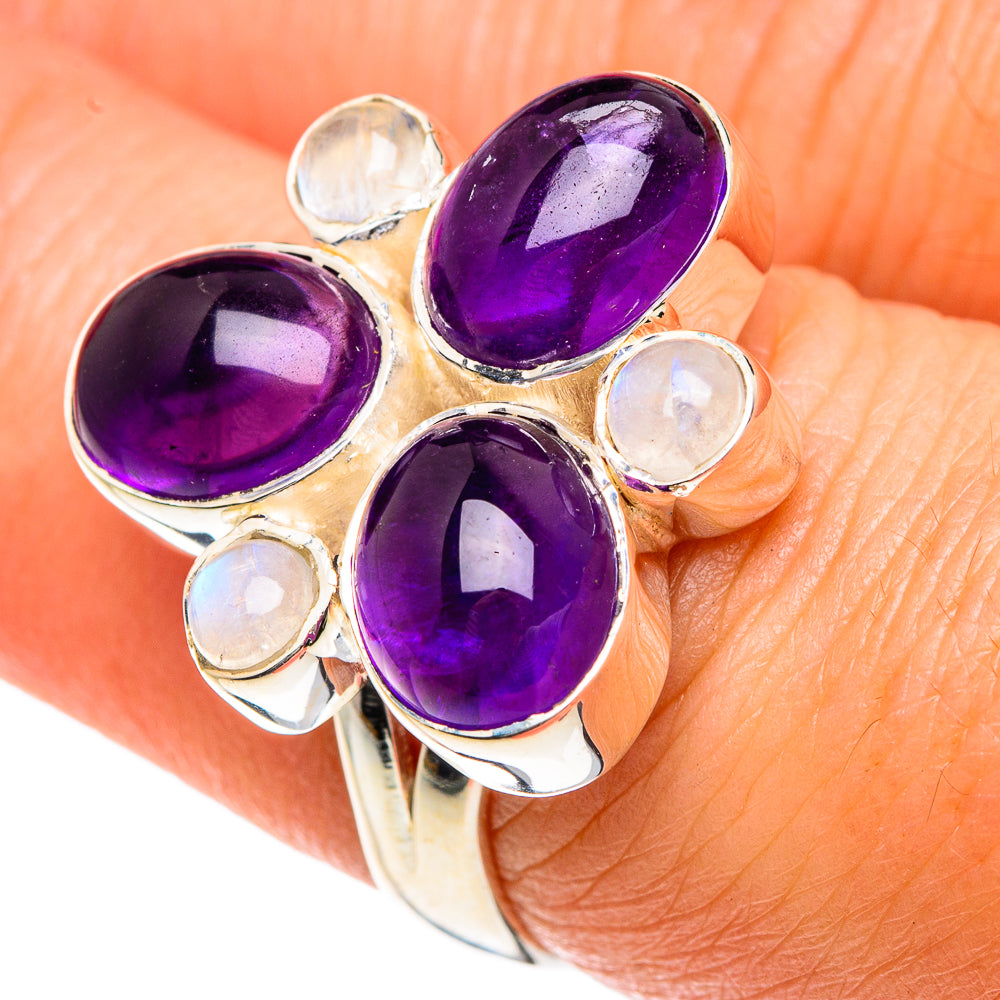 Amethyst Rings handcrafted by Anasilvercos - RING82719