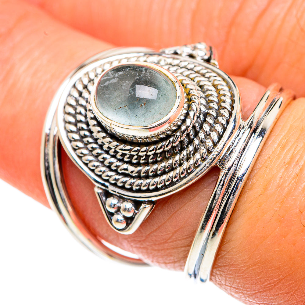 Aquamarine Rings handcrafted by Anasilvercos - RING82736