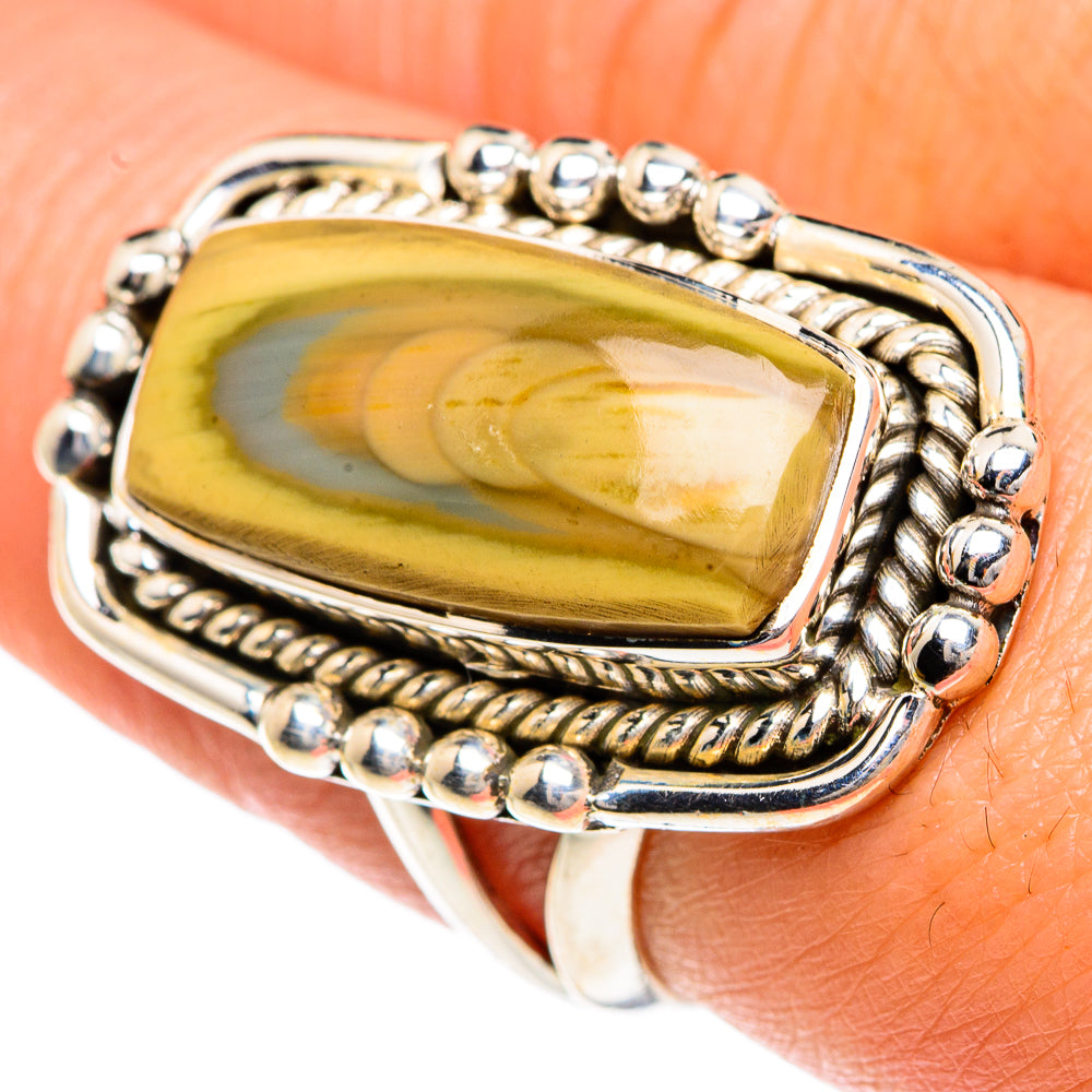 Willow Creek Jasper Rings handcrafted by Anasilvercos - RING82738