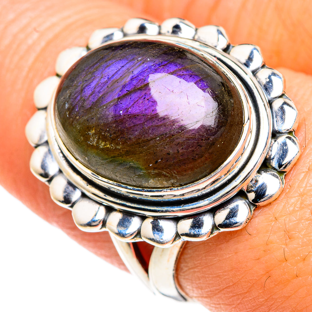 Labradorite Rings handcrafted by Anasilvercos - RING82771