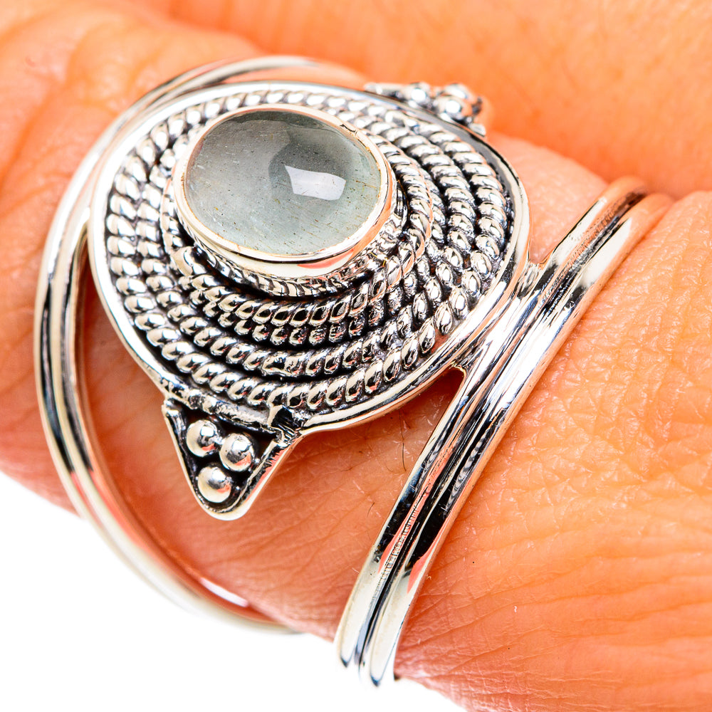 Aquamarine Rings handcrafted by Anasilvercos - RING82785