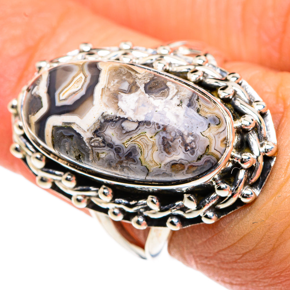 Ocean Jasper Rings handcrafted by Anasilvercos - RING82802
