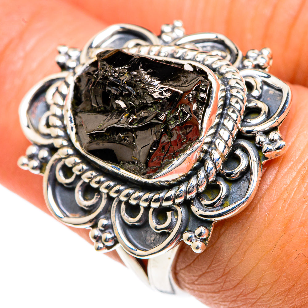 Shungite Rings handcrafted by Anasilvercos - RING82809