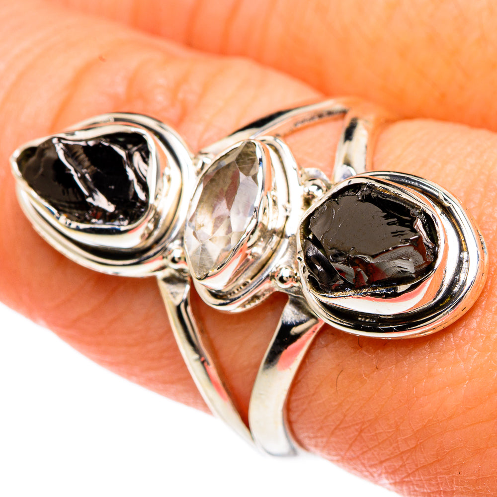 Shungite Rings handcrafted by Anasilvercos - RING82860