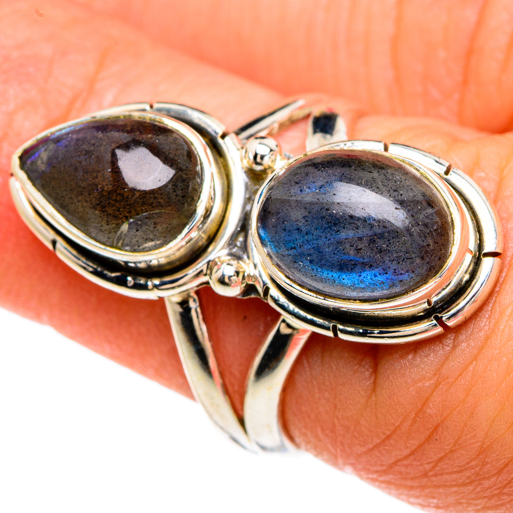 Labradorite Rings handcrafted by Anasilvercos - RING82871
