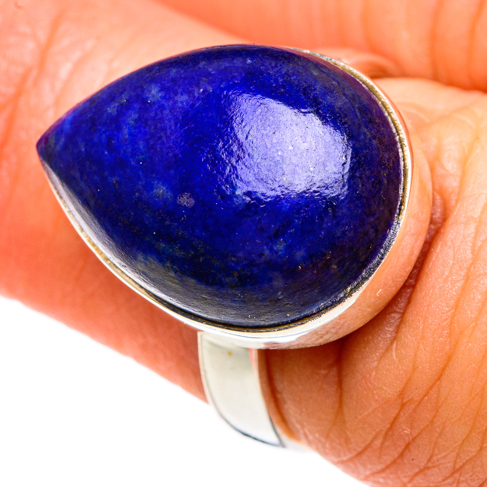 Lapis Lazuli Rings handcrafted by Anasilvercos - RING82872