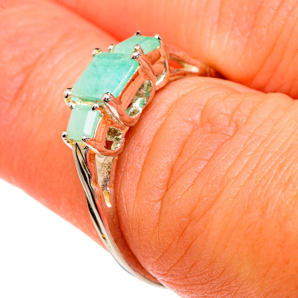 Emerald Rings handcrafted by Anasilvercos - RING82902