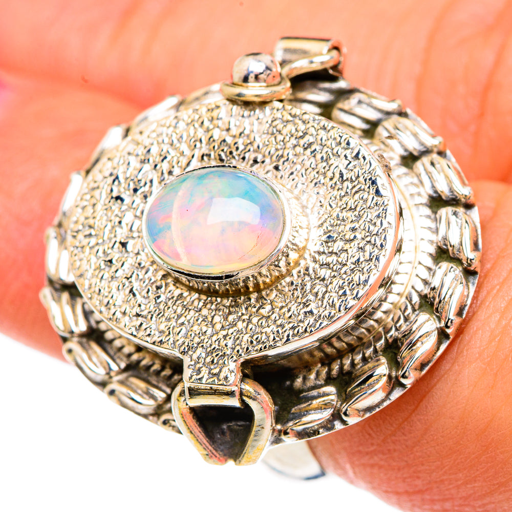 Ethiopian Opal Rings handcrafted by Anasilvercos - RING82933